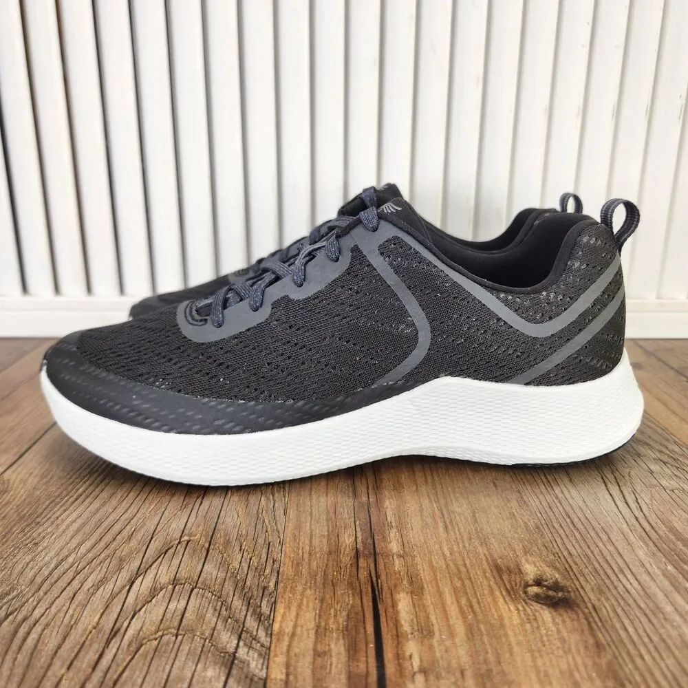 Dansko Sky Mesh Walking Shoes Womens Sz 7 Black White Athletic Comfort Sneakers